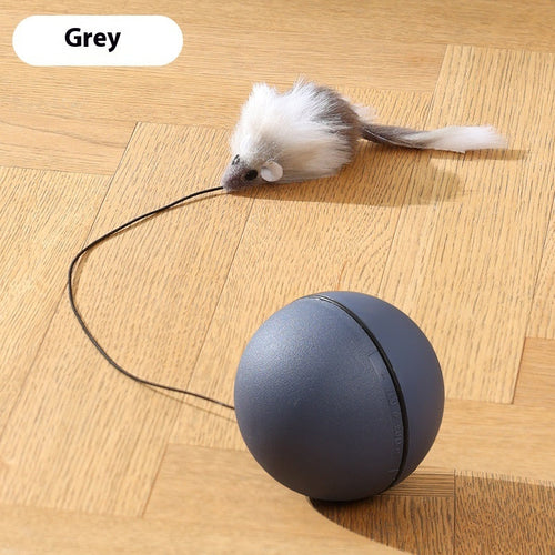 Cat Toys Mouse Teaser Ball Funny Moving Toy For Pets Cat Dog Electric