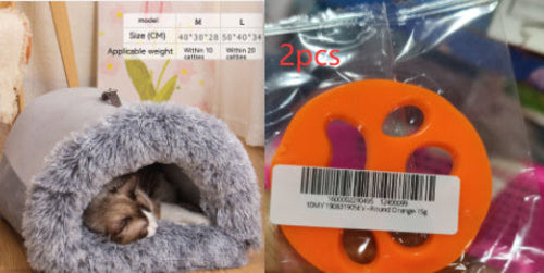 New Splice Portable Pet Nest Portable Autumn And Winter Warm Dog Nest
